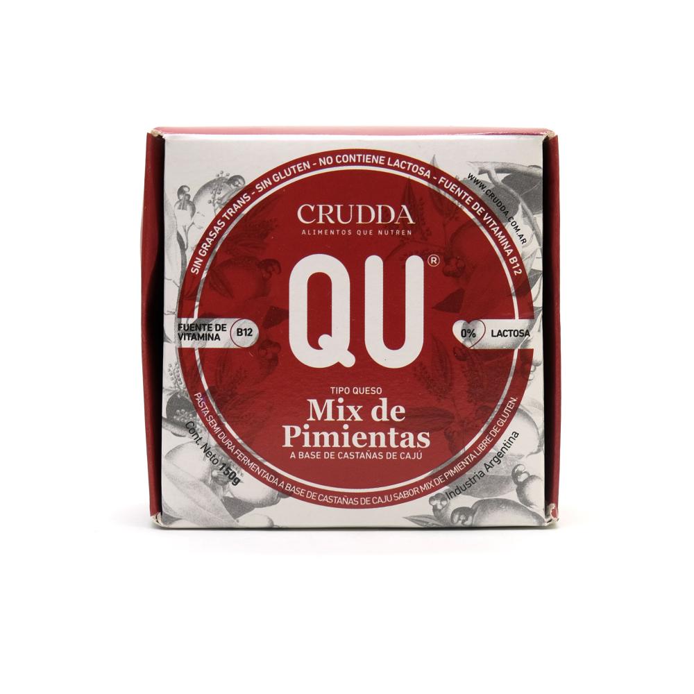 Crudda Queso Estacionado Mix de Pimientas - 150gr